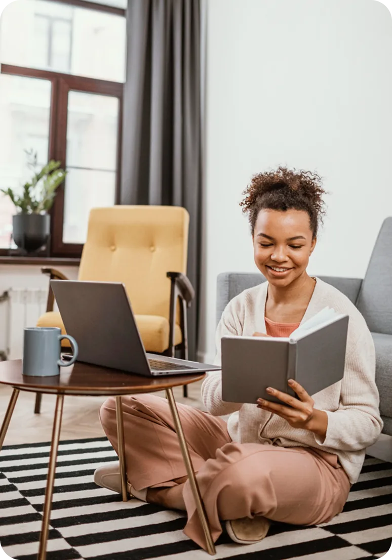 McGrocer team member working remotely from home